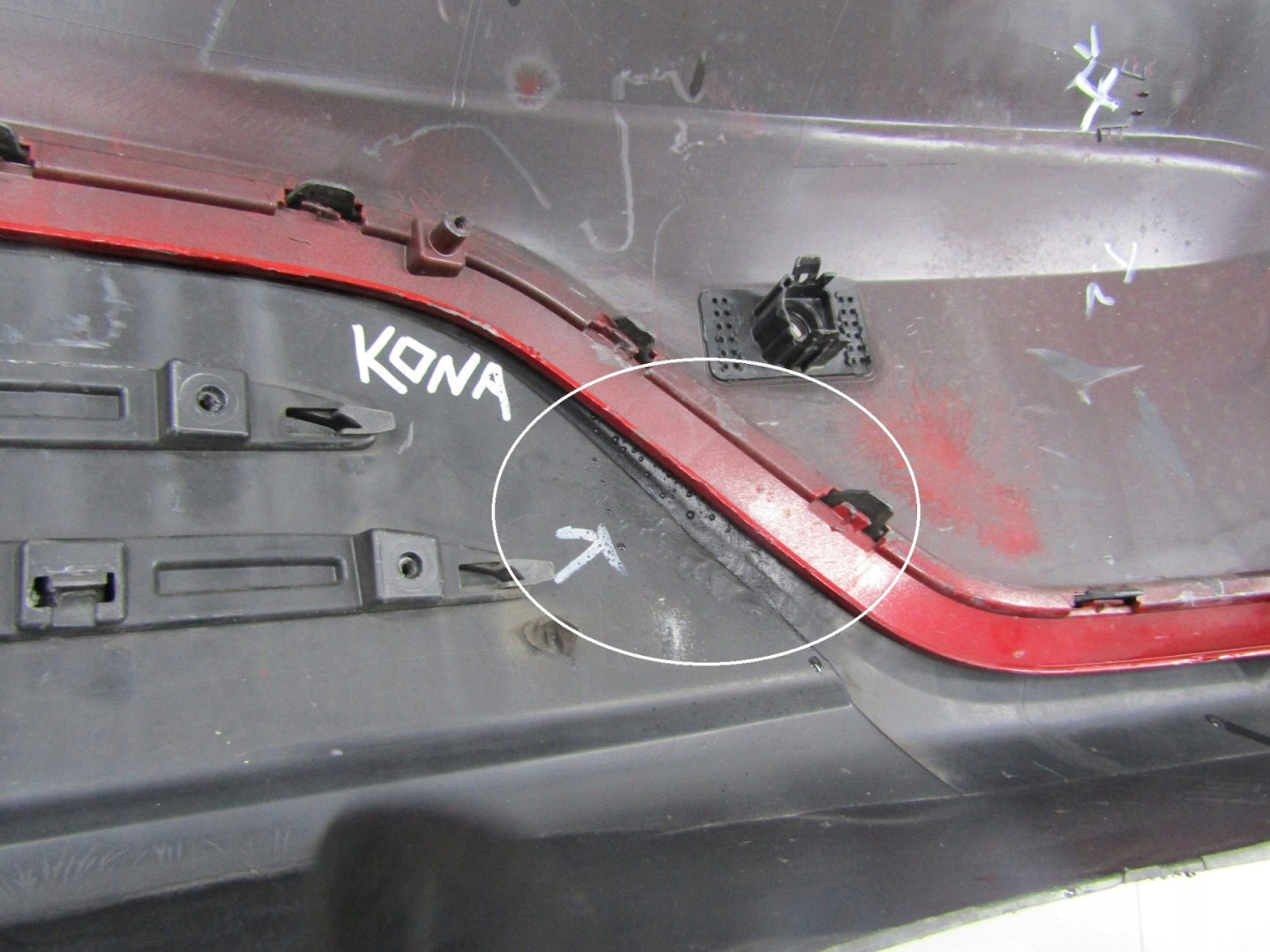 Rear Bumper for Hyundai Kona ELECTRIC (2020- Facelift)