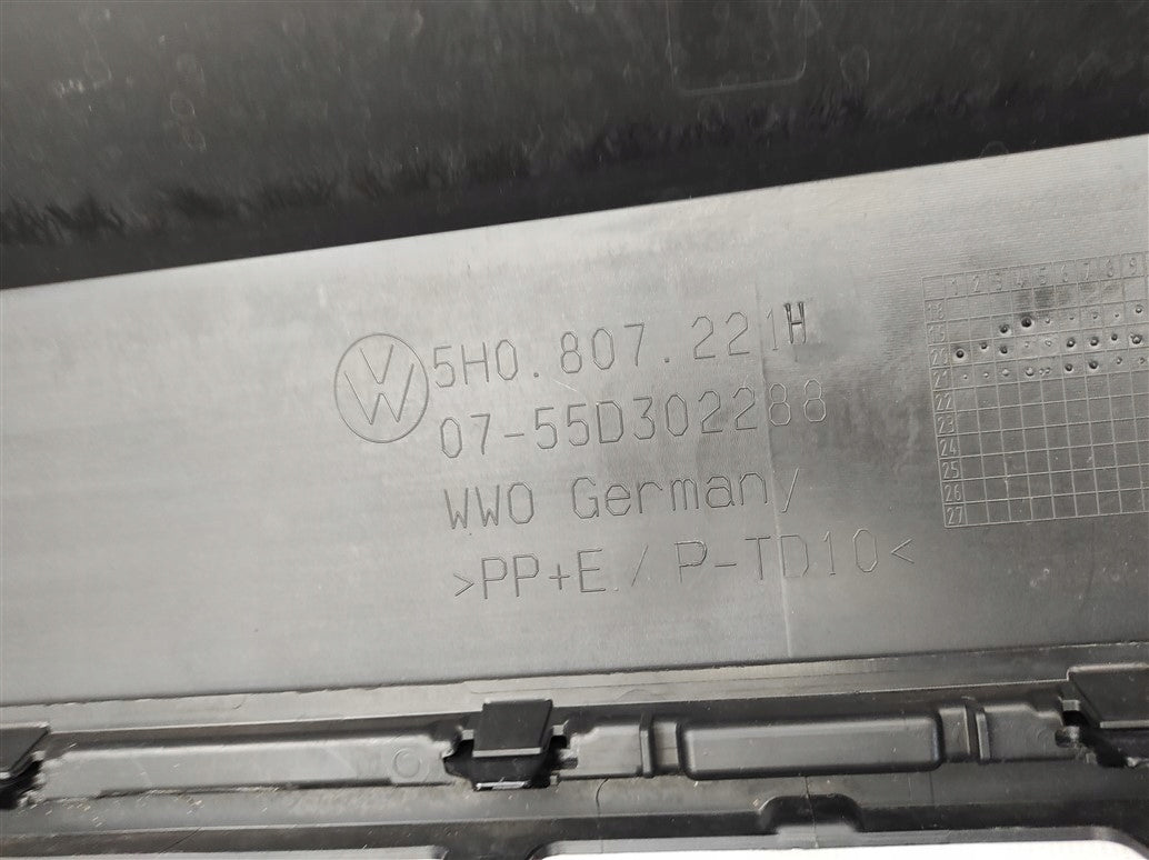 FRONT BUMPER VW GOLF 8 VIII 5H AFTER 2020 5H0807221H