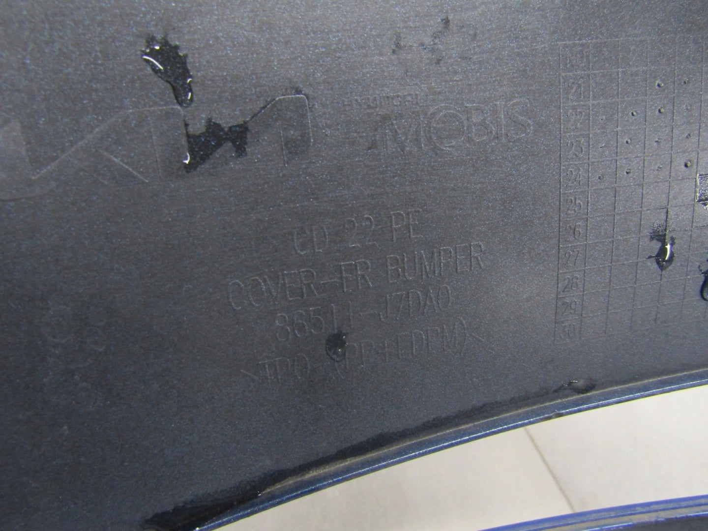 Parachoques delantero para Kia Ceed III restyling 21-