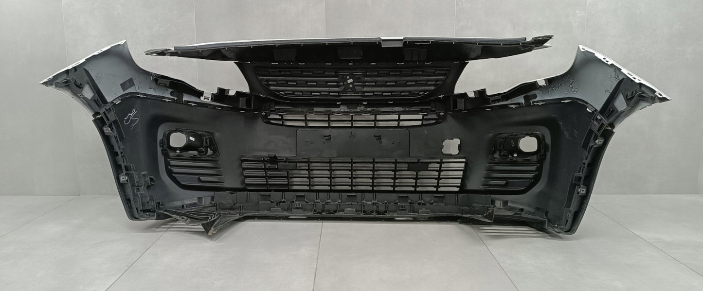 Front Bumper Peugeot Partner III IV 19-22 / + Cover