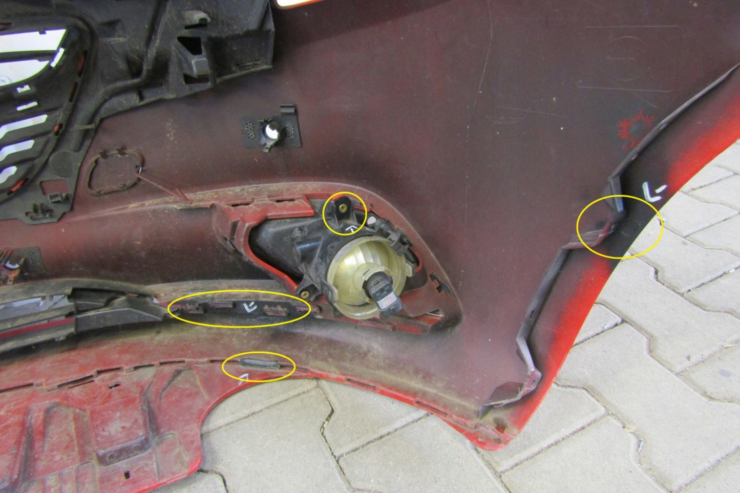 Front Bumper Opel Corsa E 14-20