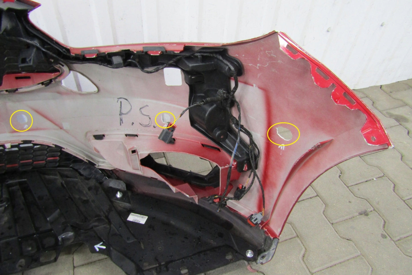 Front Bumper Ford Focus Mk3 III ST-Line Facelift 14- (Floor)