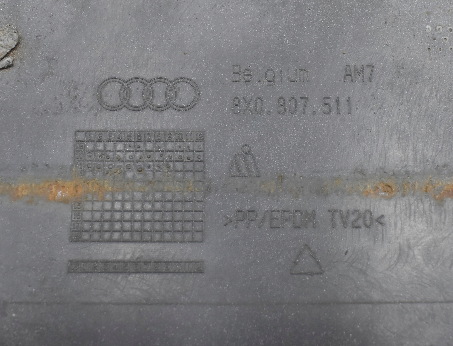 AUDI A1 8X0 REAR BUMPER ORG 10-14