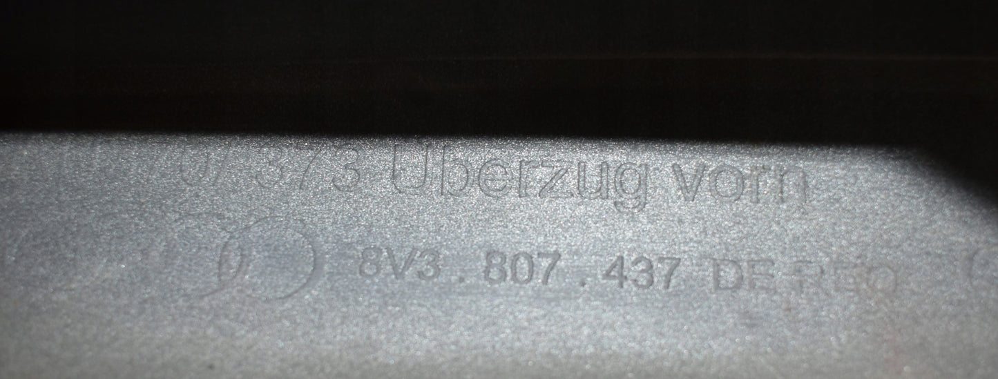 AUDI A3 8V3 SPORTBACK FRONT BUMPER ORG