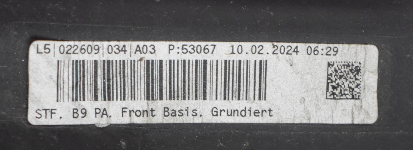 AUDI A4 B9 8W0 LIFT FRONT BUMPER FRONT ORIGINAL