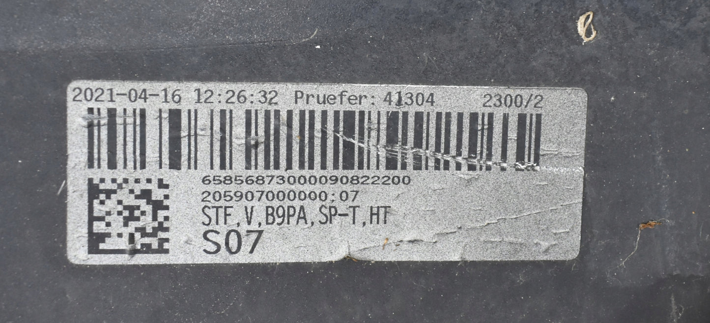 AUDI A4 B9 LIFT 8W FRONT BUMPER ORG