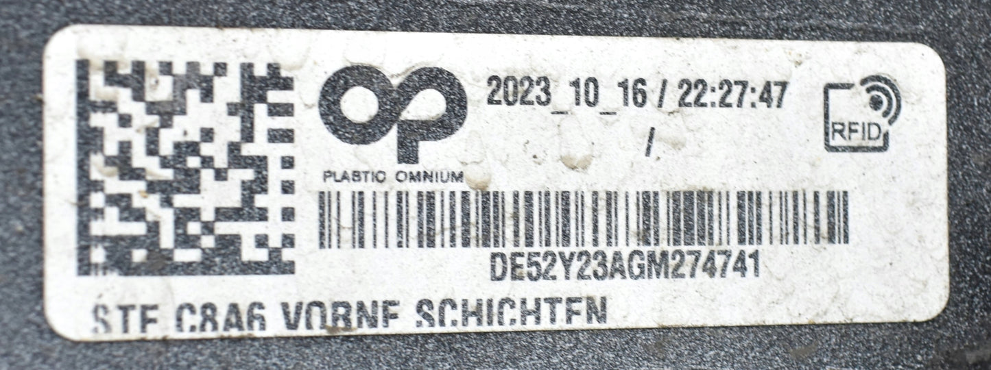 AUDI A6 C8 4K0 FRONT BUMPER ORG + GRILLE