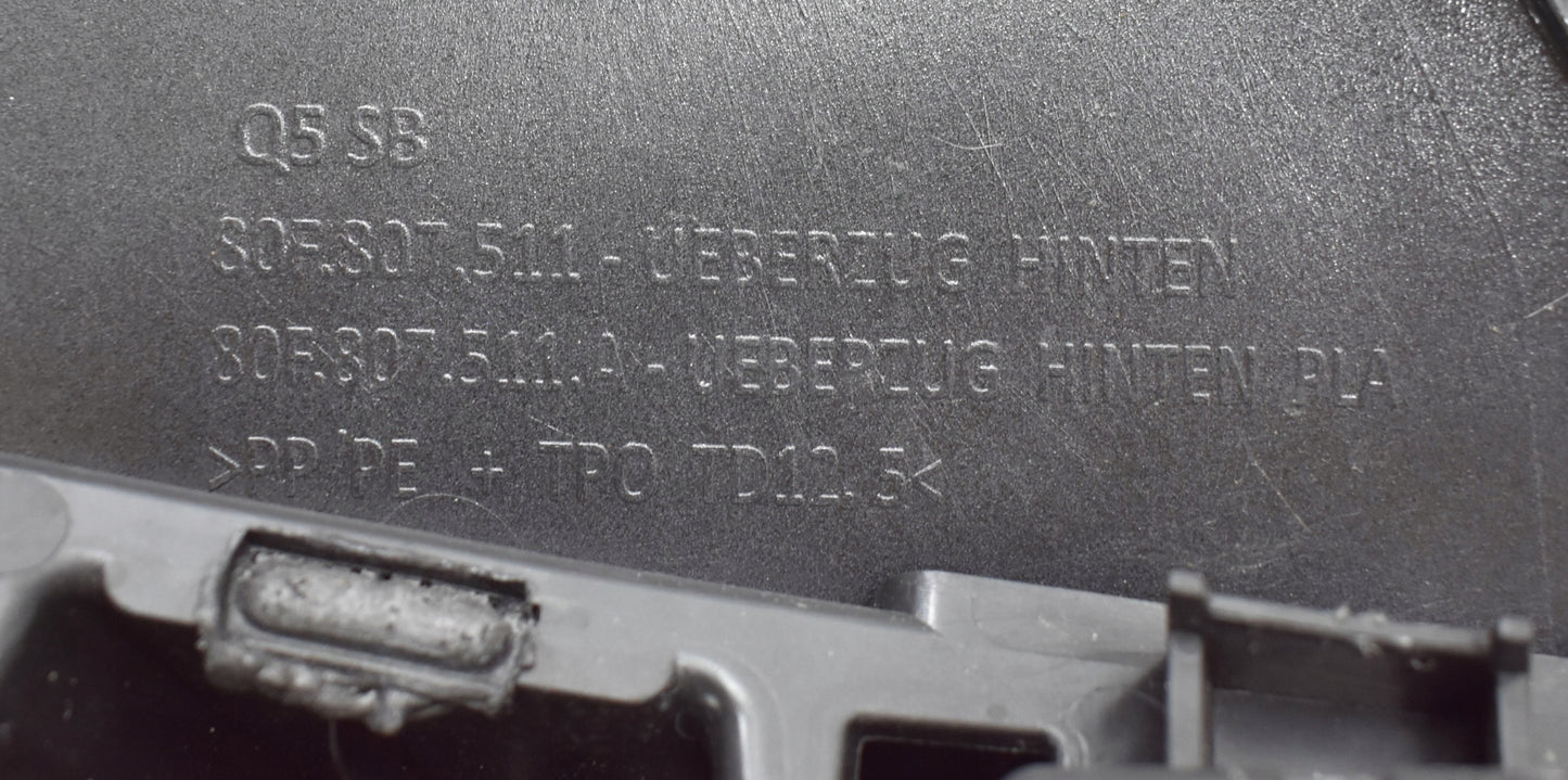 AUDI Q5 II LIFT 80F REAR BUMPER SPORTBACK ORG