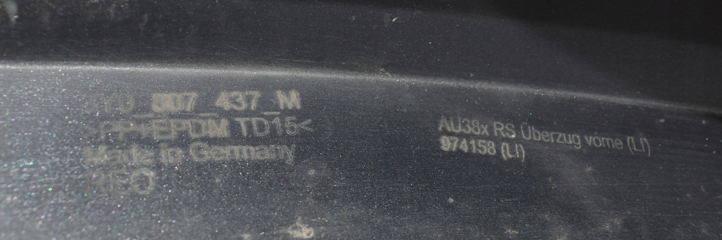 AUDI RS3 8Y LEFT FRONT CORNER BUMPER FRONT BUMPER ORIGINAL