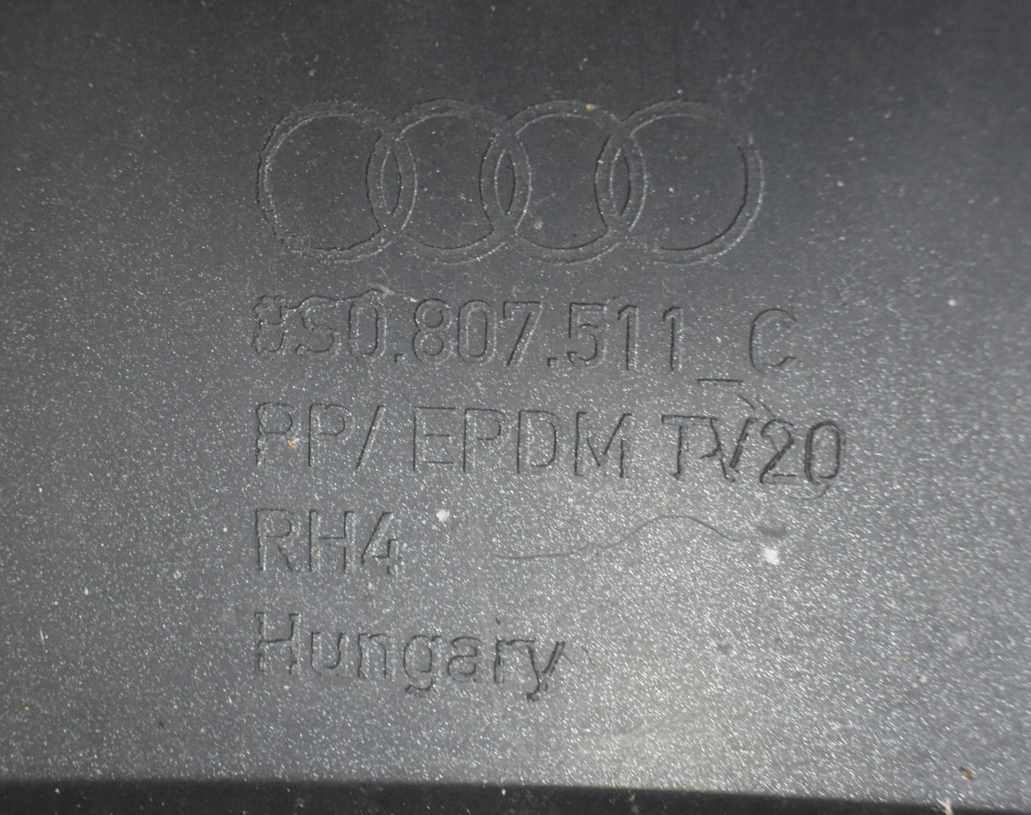 AUDI TT TTS S LINE 8S0 REAR BUMPER ORIGINAL