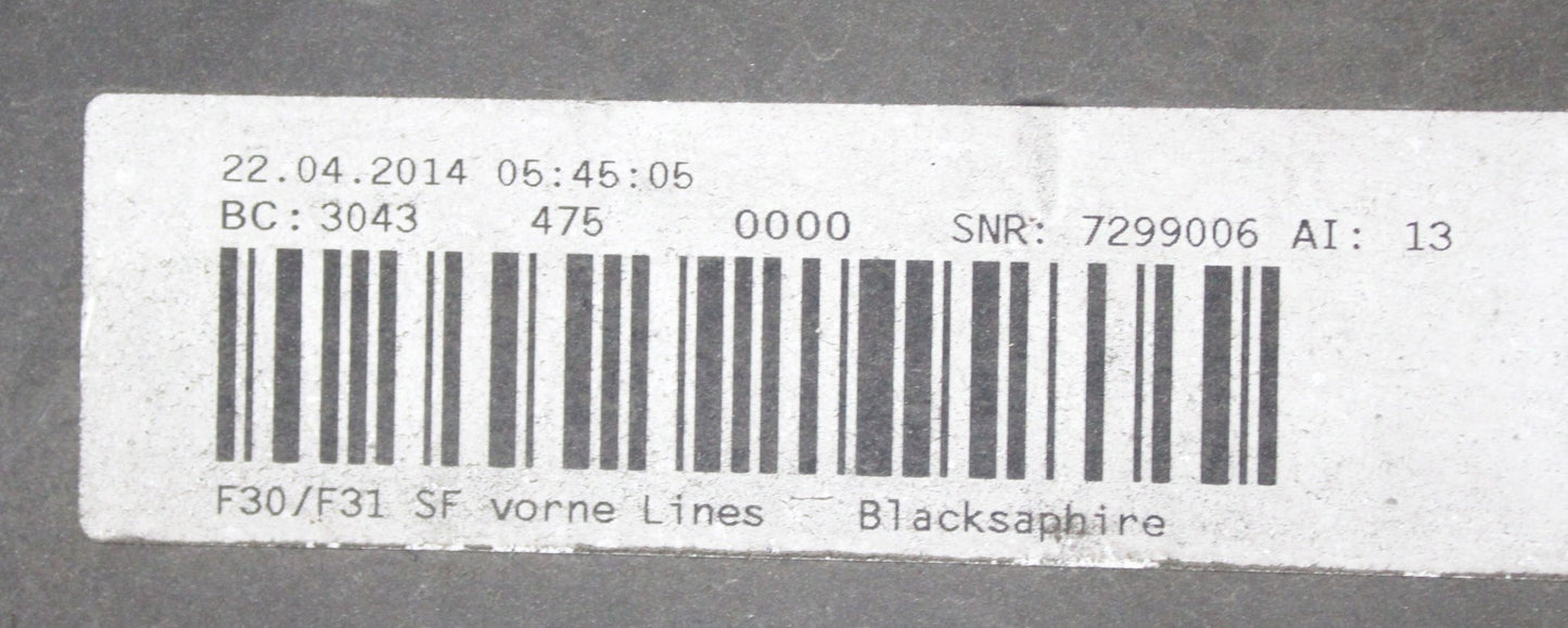 BMW F30 F31 LUXURY FRONT BUMPER ORG