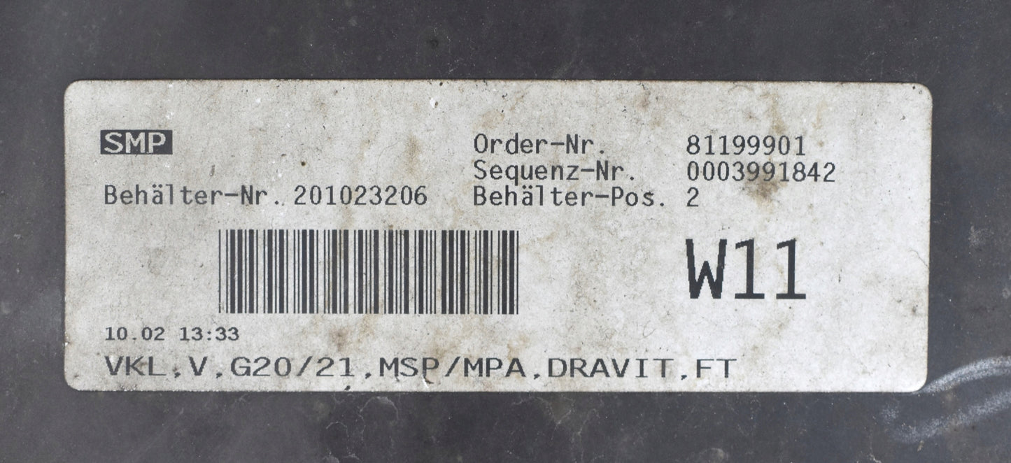 BMW G20 G21 M PACKAGE FRONT BUMPER ORG