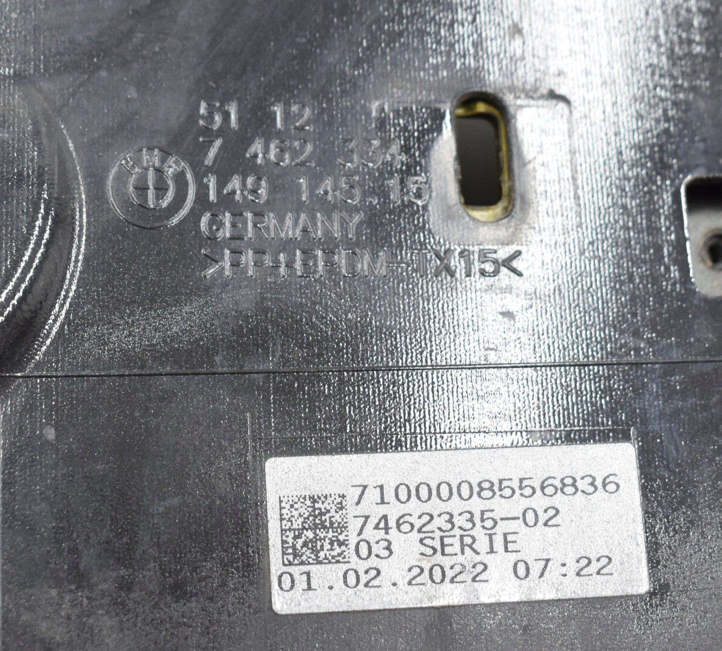 BMW I3 REAR BUMPER REAR ORG PRE-FACELIFT