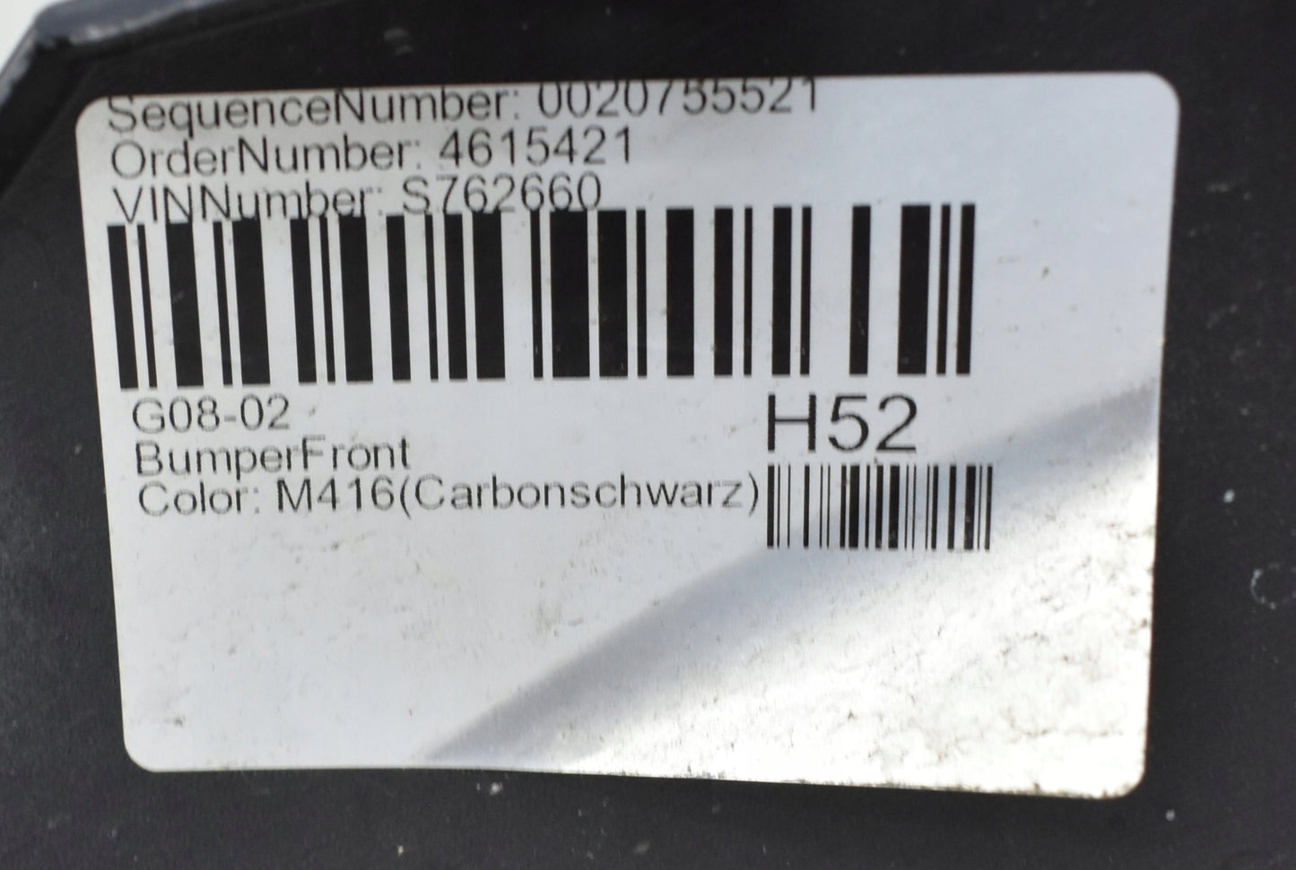 BMW IX3 G08 LIFT LCI M PACKAGE FRONT BUMPER ORG + GRILLE