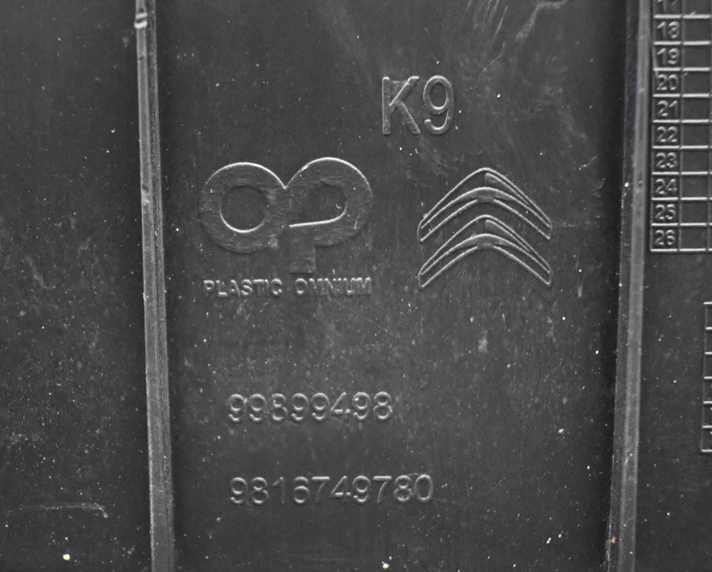 CITROEN BERLINGO IV FRONT BUMPER + TOP