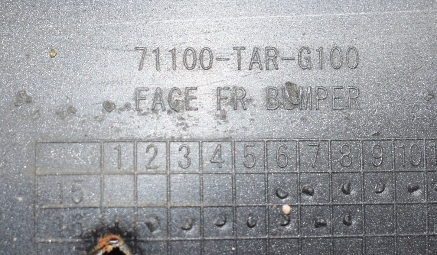 HONDA JAZZ III FRONT BUMPER SUPER CONDITION ORG