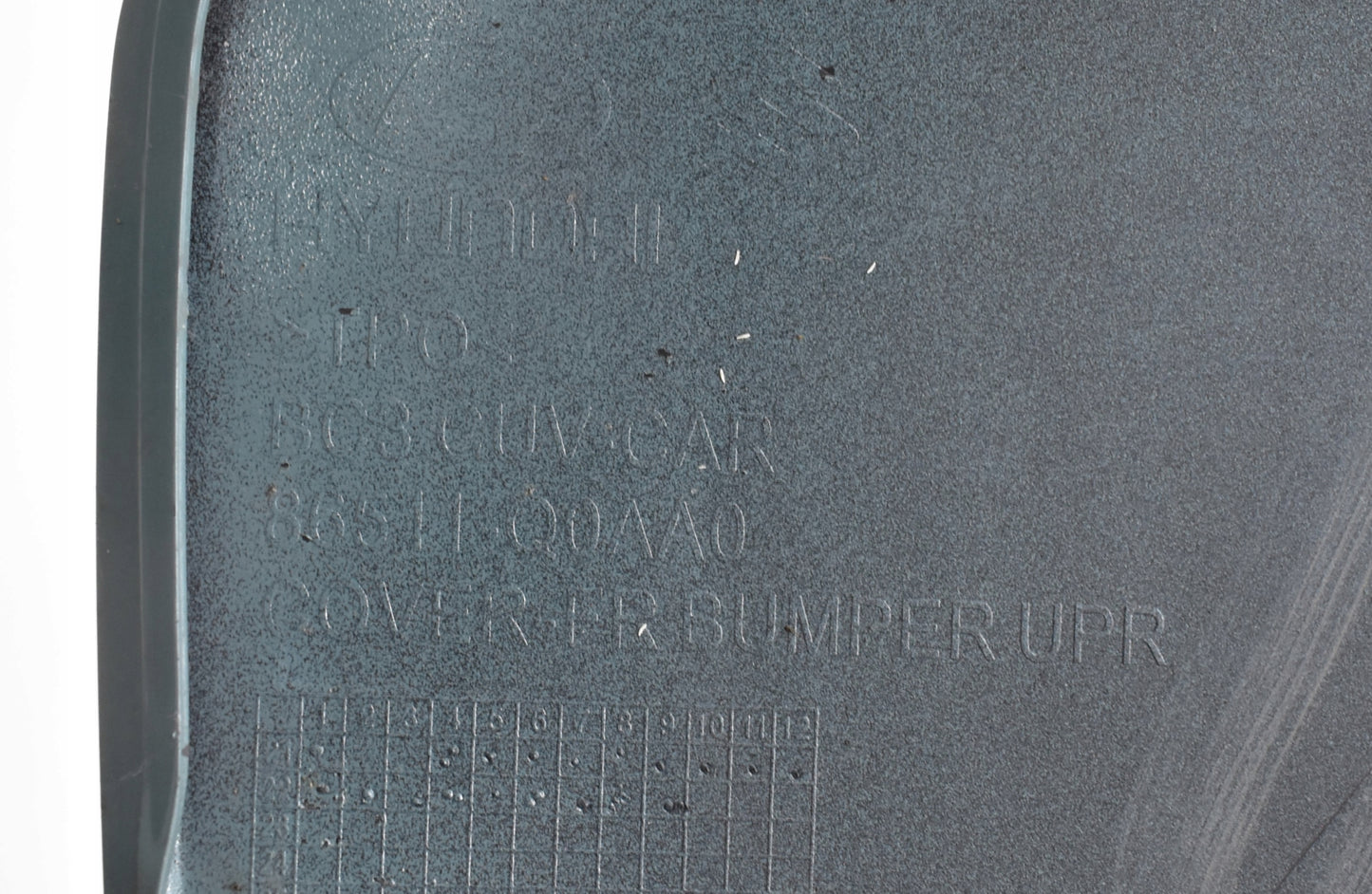 HYUNDAI BAYON ZDERZAK PRZÓD PRZEDNI ORG + KRATKA