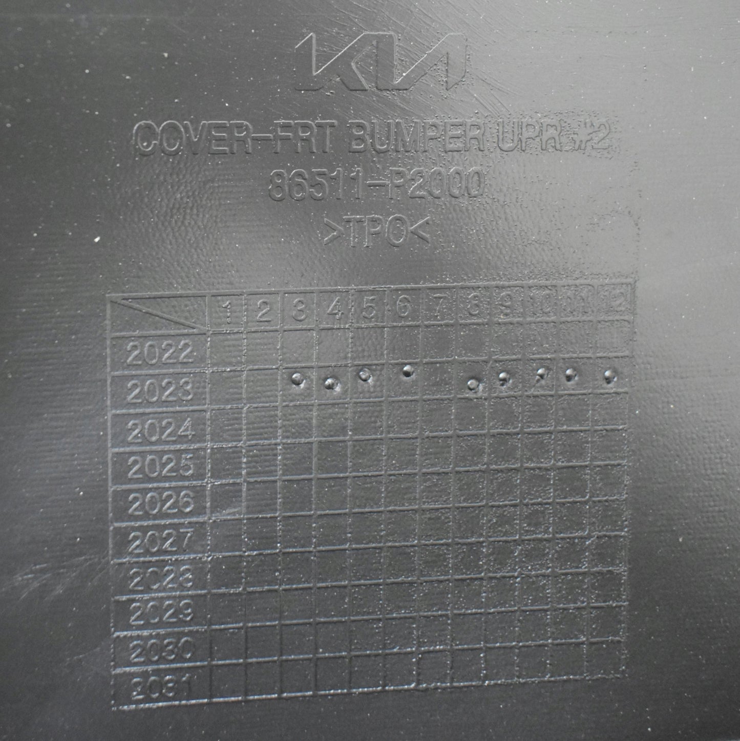 KIA SORENTO IV FRONT BUMPER ORG NEW 86511-P2000