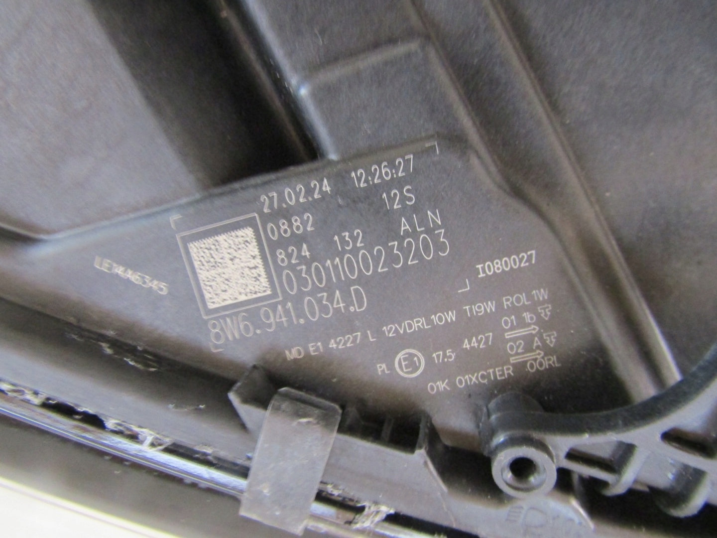 AUDI A5 8W6 FRONT HEADLIGHT FULL LED 16-19 RH RIGHT 8W6941034