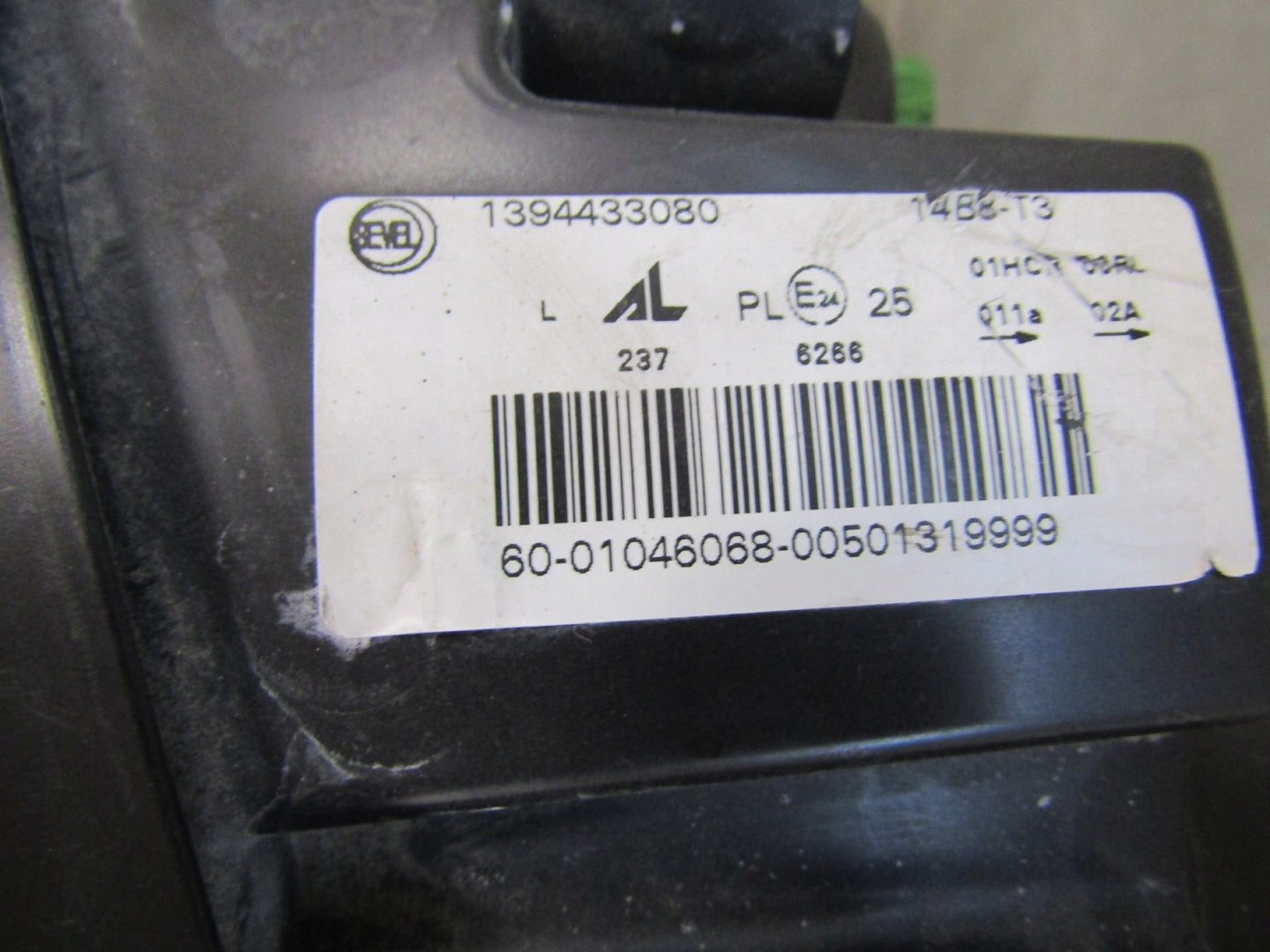 HEADLIGHT FIAT DUCATO BOXER JUMPER LIFT STANDARD + LED 14- LH 1394433080