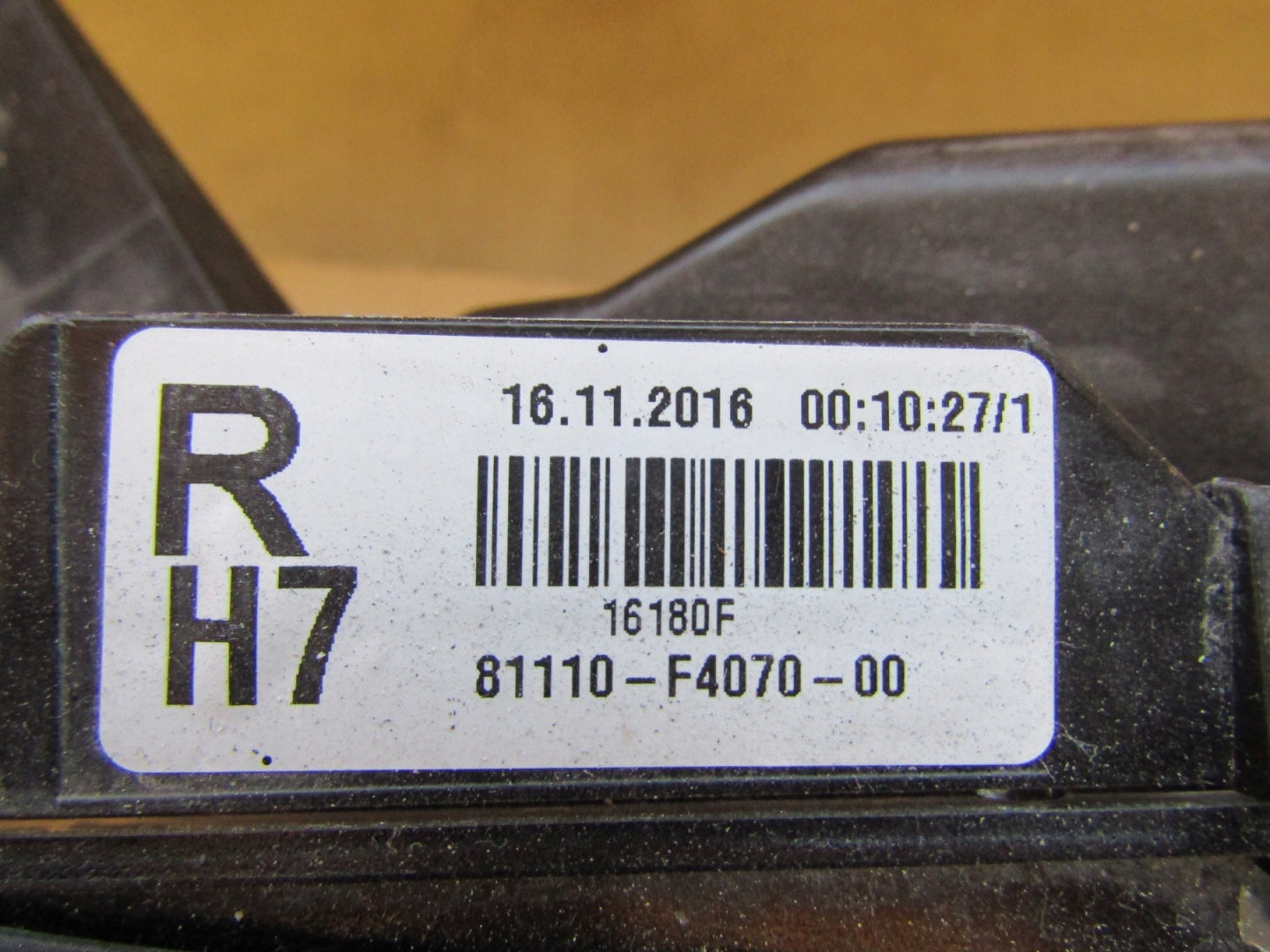 TOYOTA CHR C-HR I FULL LED 16-19 RH HEADLIGHT 81110-F4070