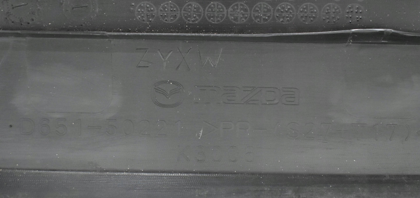 MAZDA 2 DE REAR BUMPER ORIGINAL