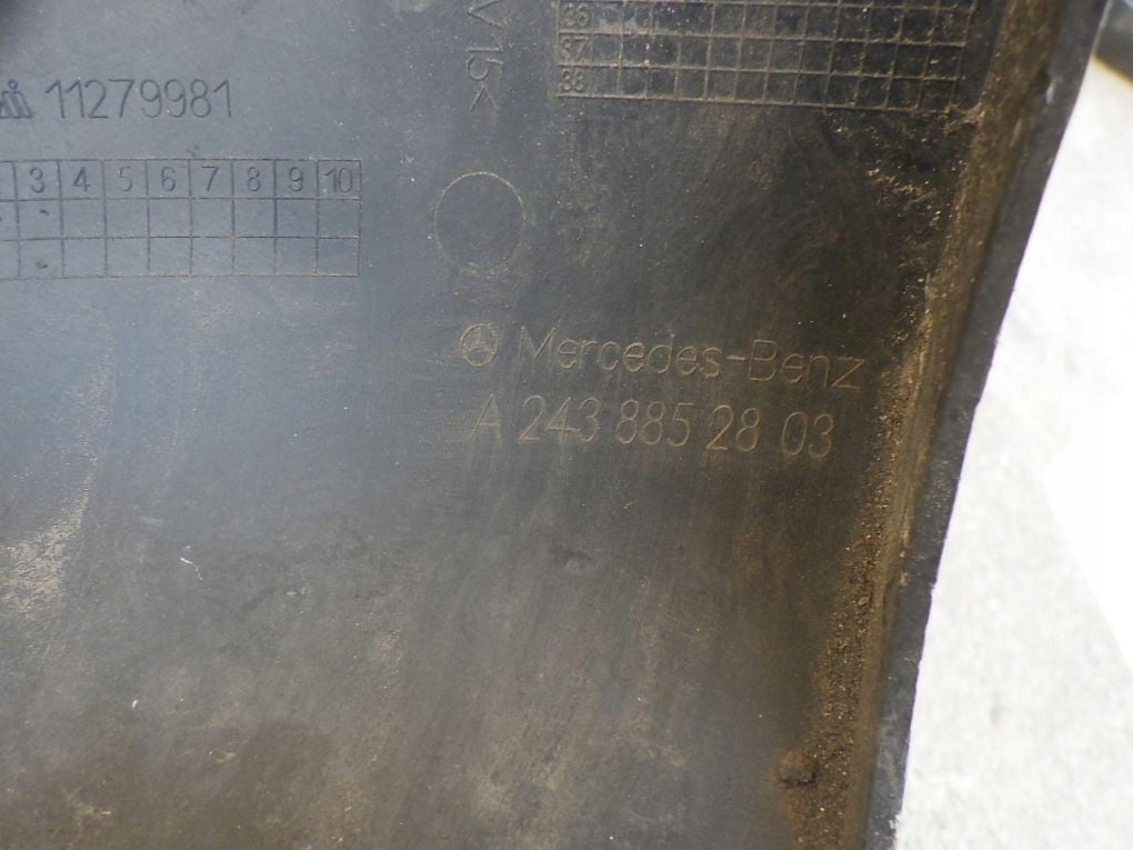 MERCEDES EQB 243 Front Bumper Spoiler Lip