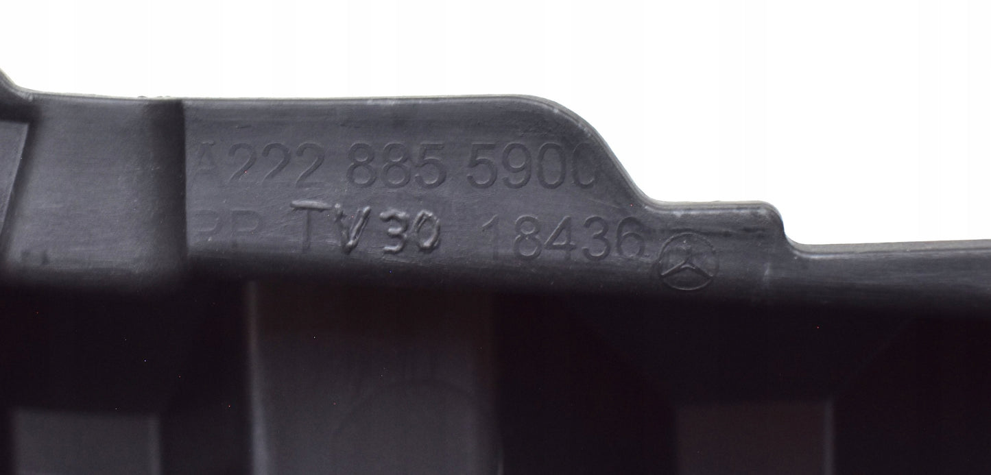 MERCEDES S-CLASS W222 BUMPER REINFORCEMENT LOWER FRONT GENUINE NEW