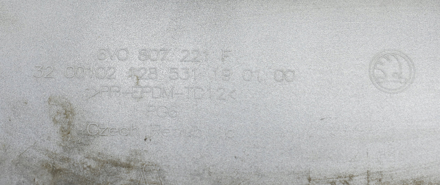 SKODA FABIA III Facelift (6V0) Front Bumper - Excellent Condition