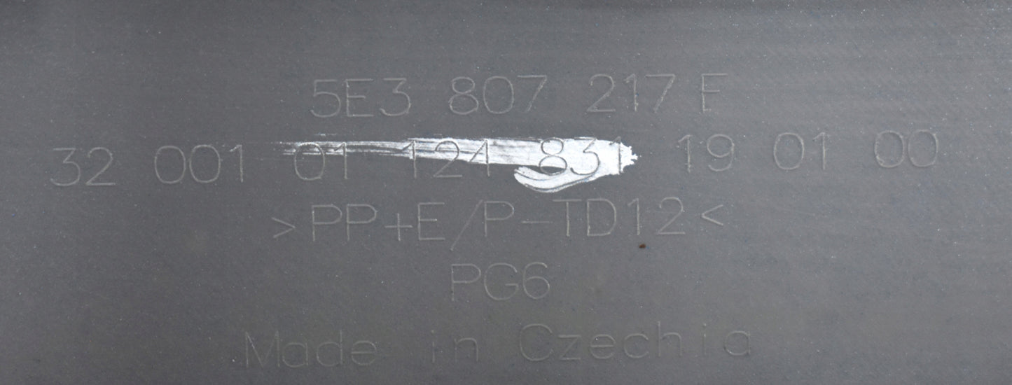 SKODA OCTAVIA IV RS VRS 5E3 Front Bumper Original