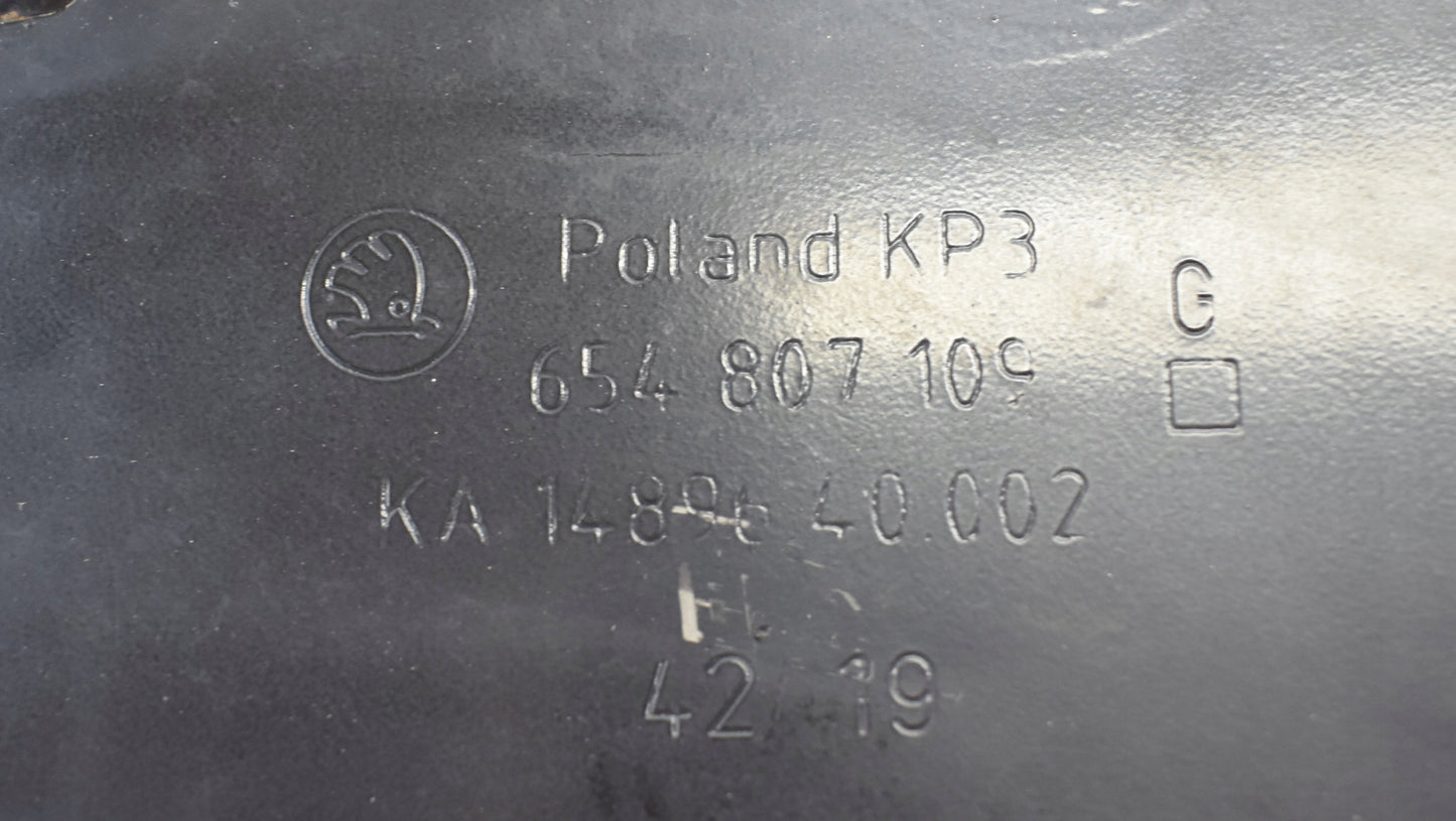 SKODA SCALA 654 FRONT BUMPER BAR