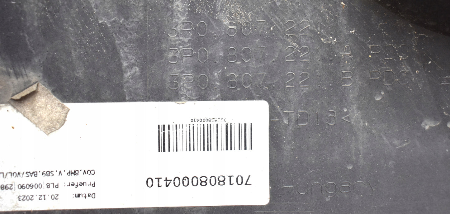 SKODA SUPERB IV 3P 3P3 Front Bumper OEM