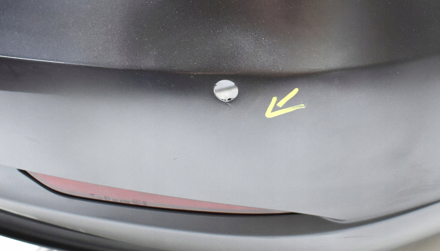 TESLA 3 MODEL 3 REAR BUMPER ORG + PLATE