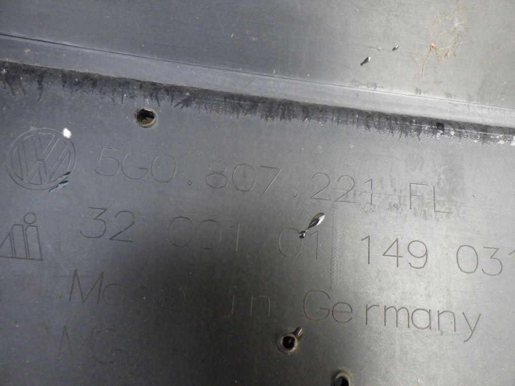 VW GOLF 7 VII 5G0 LIFT 16- Front Bumper