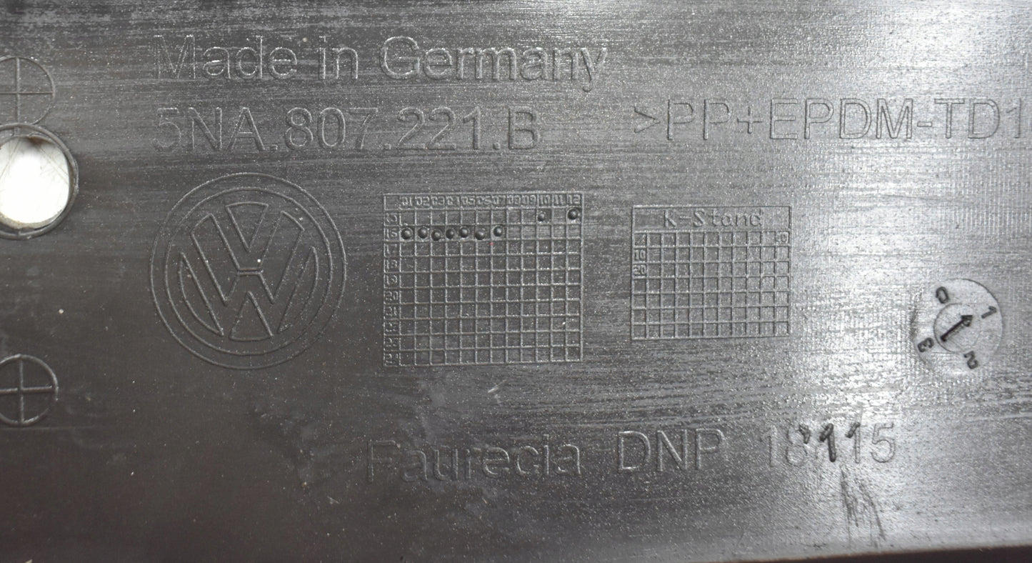 VW TIGUAN II 5NA R LINE FRONT BUMPER ORG