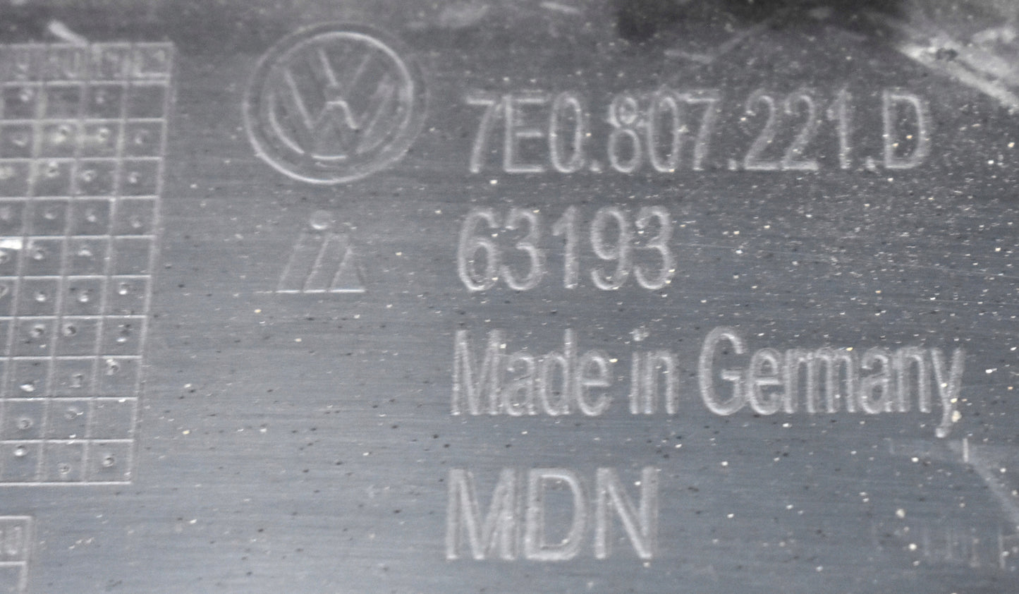 VW TRANSPORTER T6 7E0 FRONT BUMPER ORG