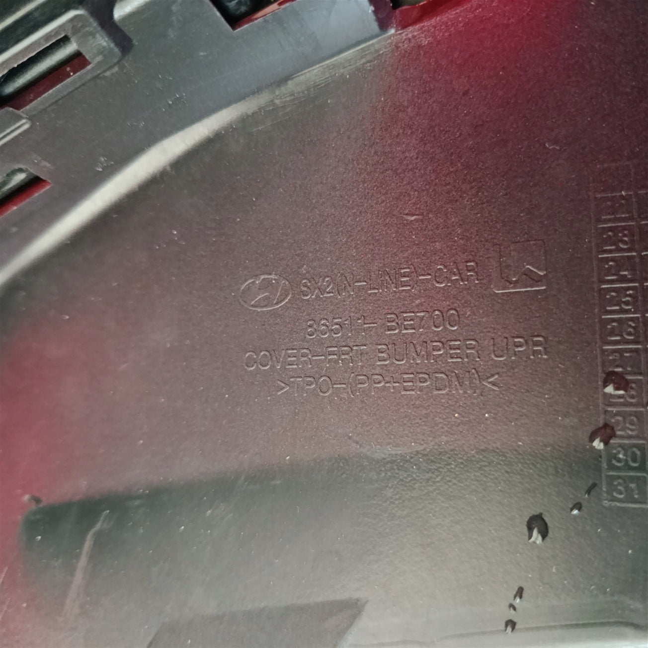 FRONT BUMPER HYUNDAI KONA II 2 N LINE FROM 2023 86511-BE700