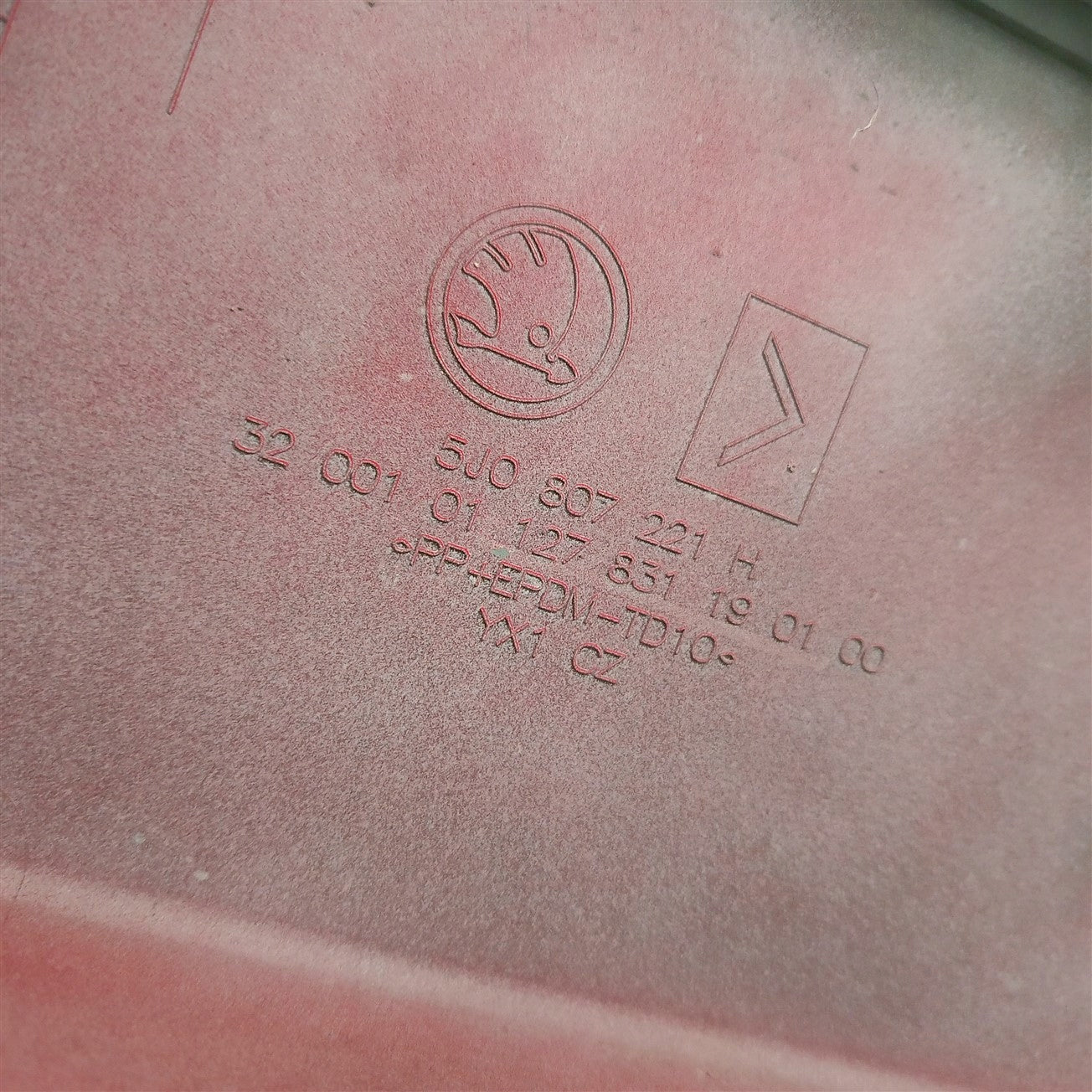 FRONT BUMPER SKODA FABIA 2 II RS LIFT 10-14 5J0807221H