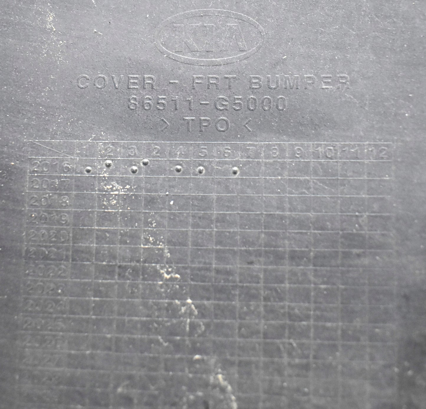 KIA NIRO FRONT BUMPER ORIGINAL 16-19 + BOTTOM