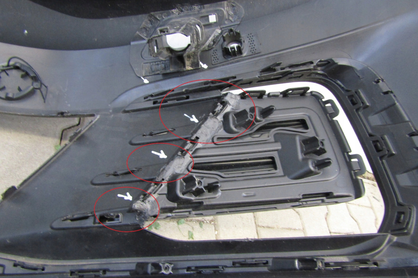 Front bumper VW GOLF VII 7 LIFT GTE 17-20