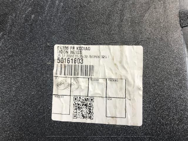 Skoda Kodiaq 2024- Front Bumper Used OEM: 57H807221