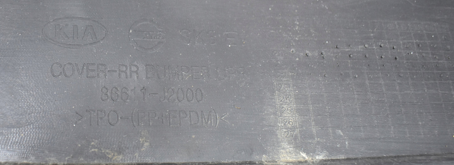 KIA SOUL III E-SOUL ELECTRIC REAR BUMPER ORIGINAL