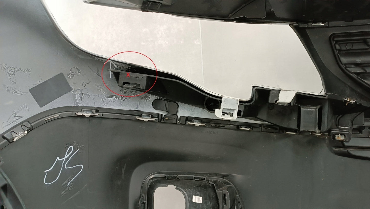 Front Bumper Peugeot Partner III IV 19-22 / + Cover