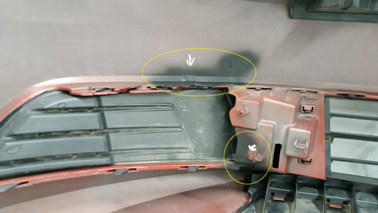 Zderzak przód przedni Skoda Fabia 3 III 6V0 14-18 / + osłona