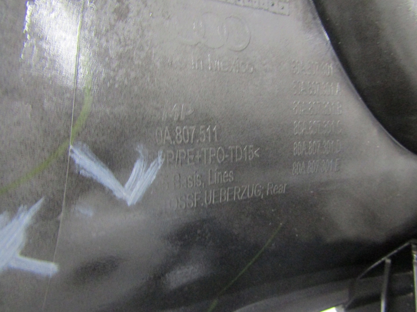 Rear Bumper Audi Q5 80A S Line Lift 21-23