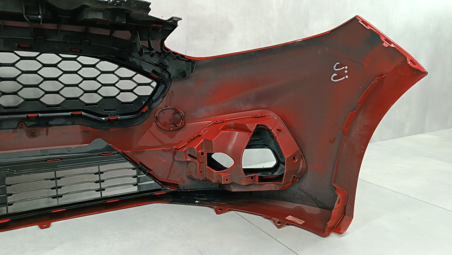 Front Bumper Ford Fiesta Mk8 VIII ST-Line 17-21 / + reinforcement