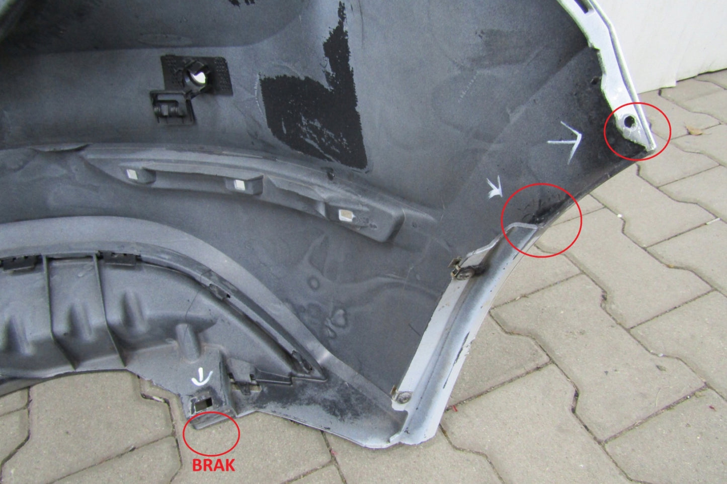 Zderzak tył tylny VW Golf Sportsvan 510 Lift 17-20