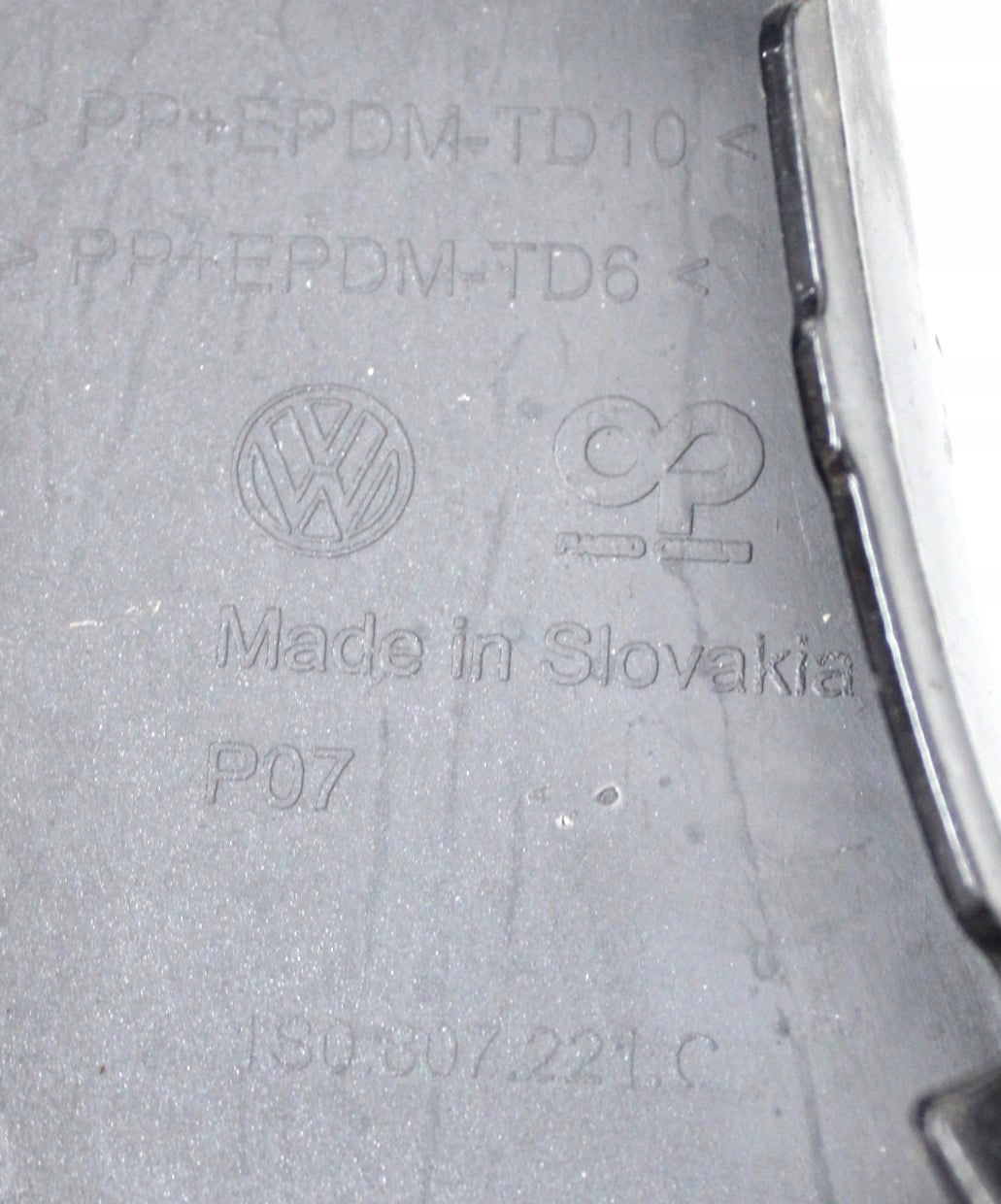 VW UP 1S0 CROSS FRONT BUMPER ORG + BOTTOM