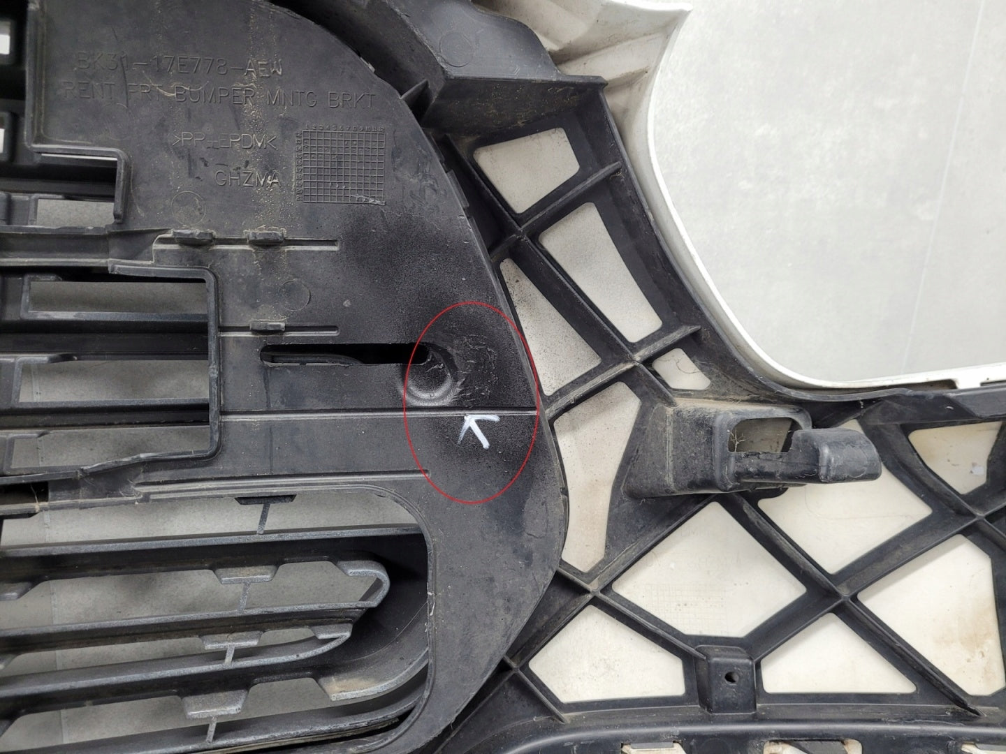 Front Bumper Ford Transit MK8 VI 13-17