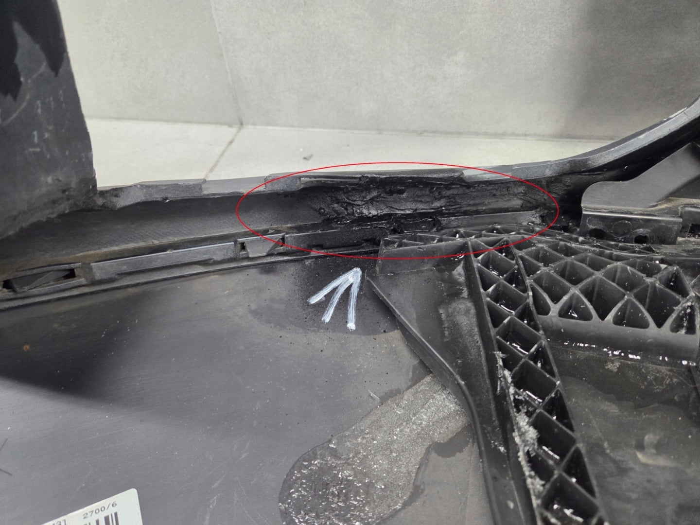 FRONT BUMPER AUDI Q5 I 8R0 LIFT 12-16